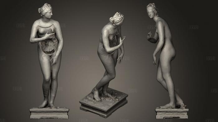 Venus de Medici stl model for CNC